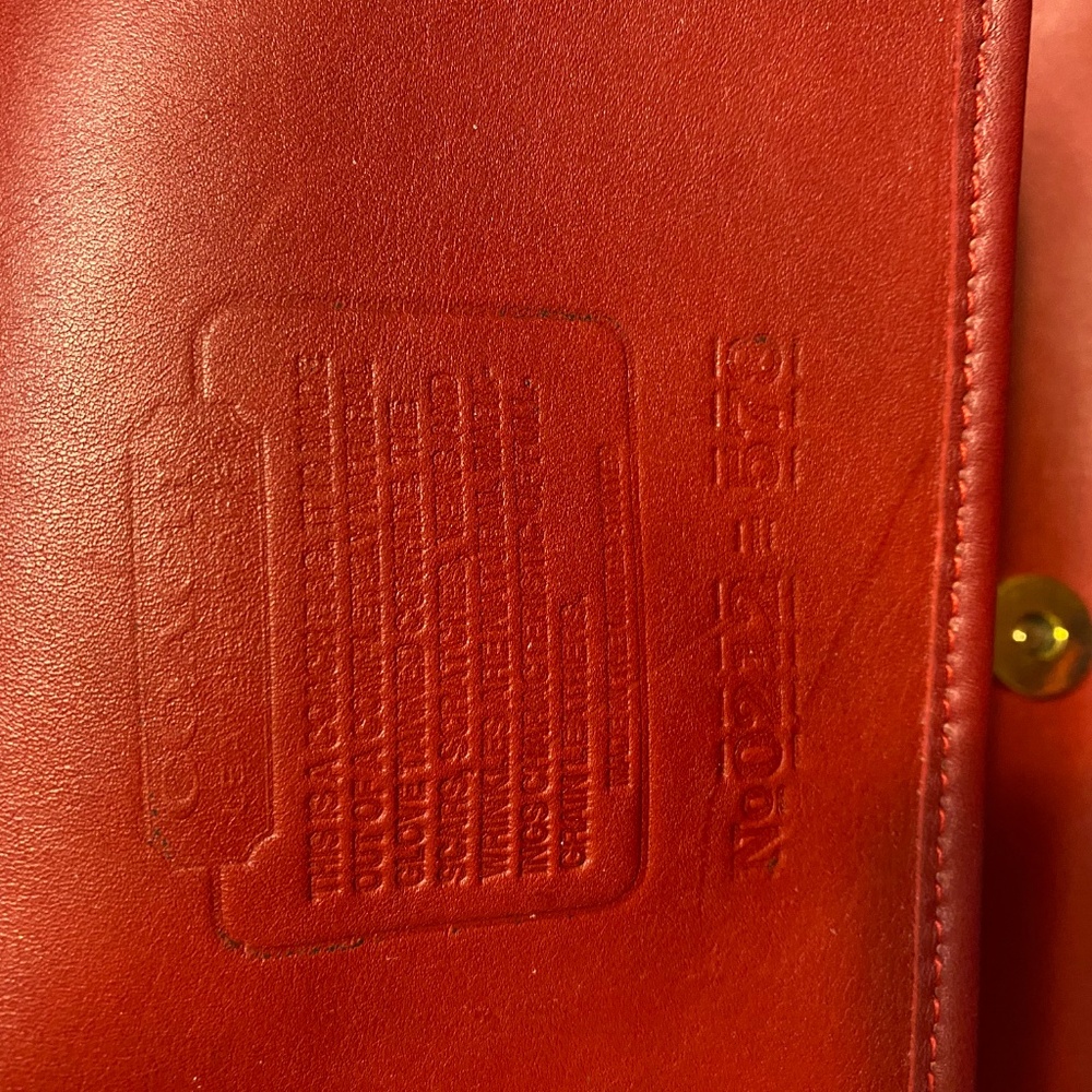Coach Vintage Legacy Bedford Saddle Mail Flap Shoulder Bag - Picture 7 of 7